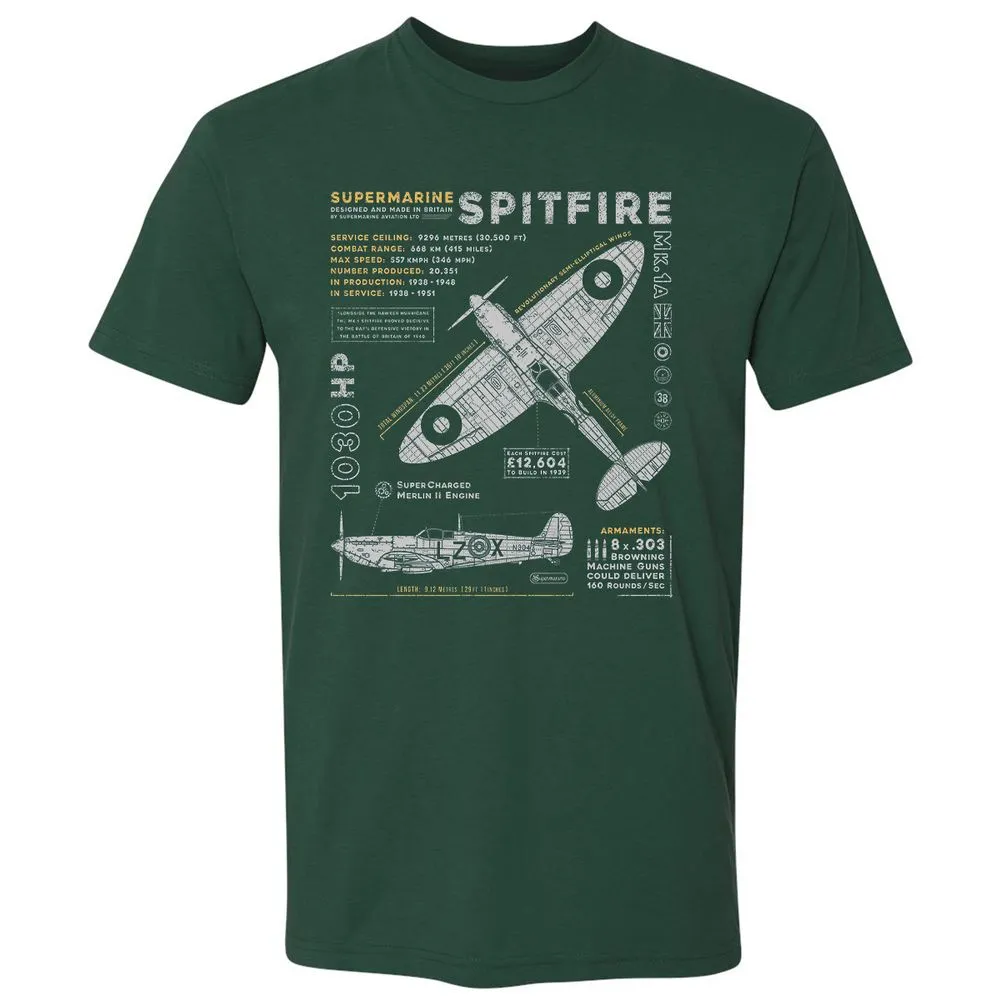 Supermarine Spitfire Essential - Forest Green - 13