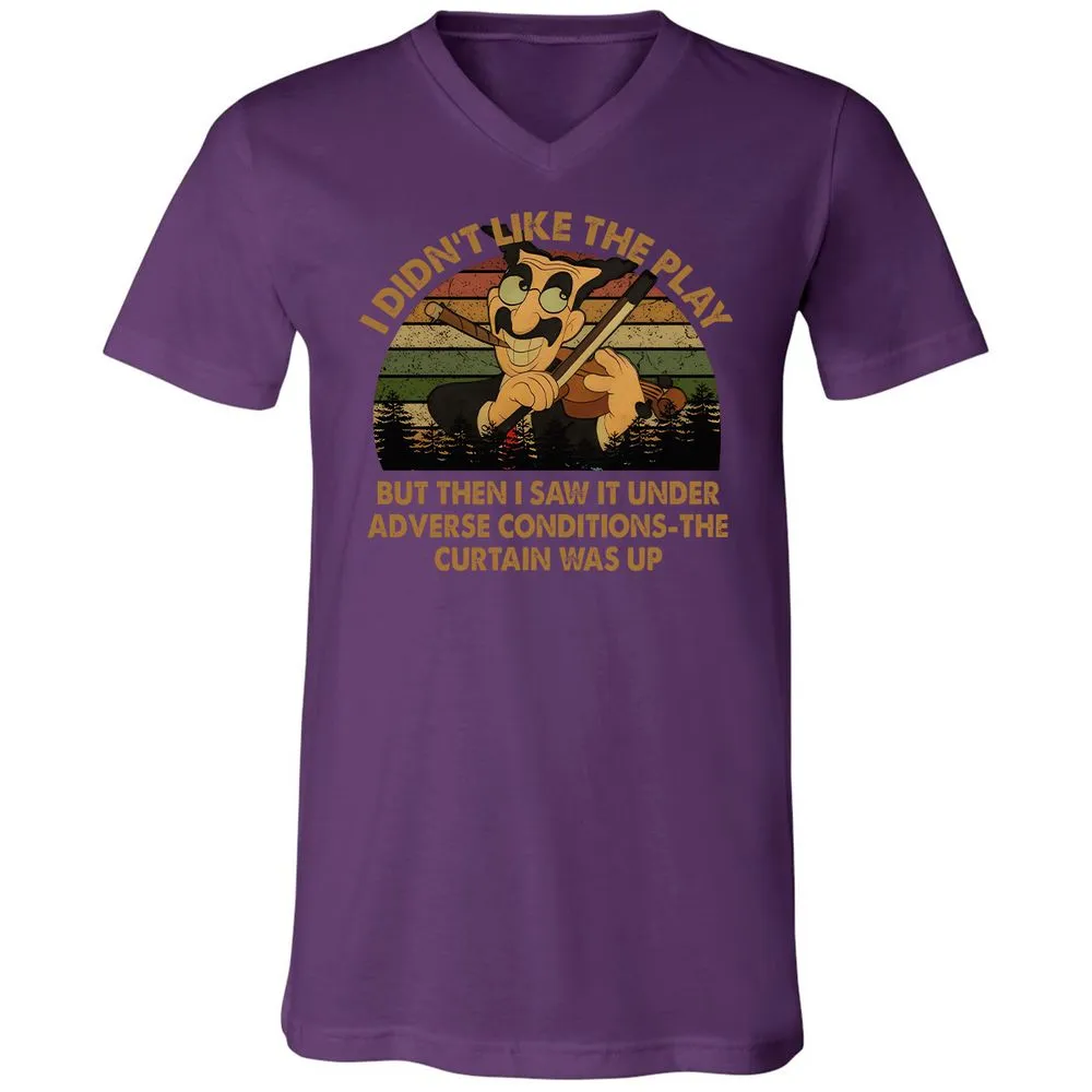 Unisex V-Neck T-Shirt - 22PB9HLL - Team Purple - 9
