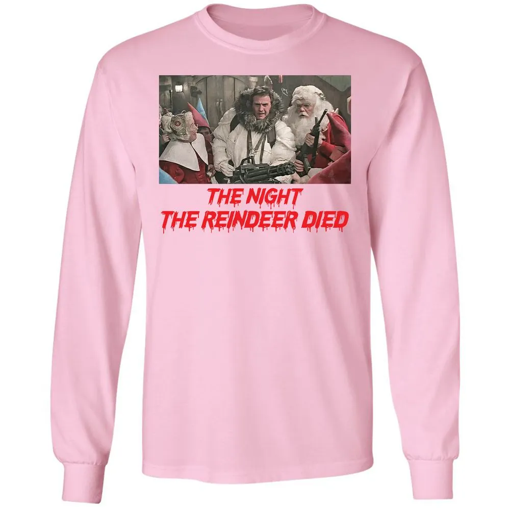 Long Sleeve T-Shirt - BPC7QUJS - Light Pink - 3