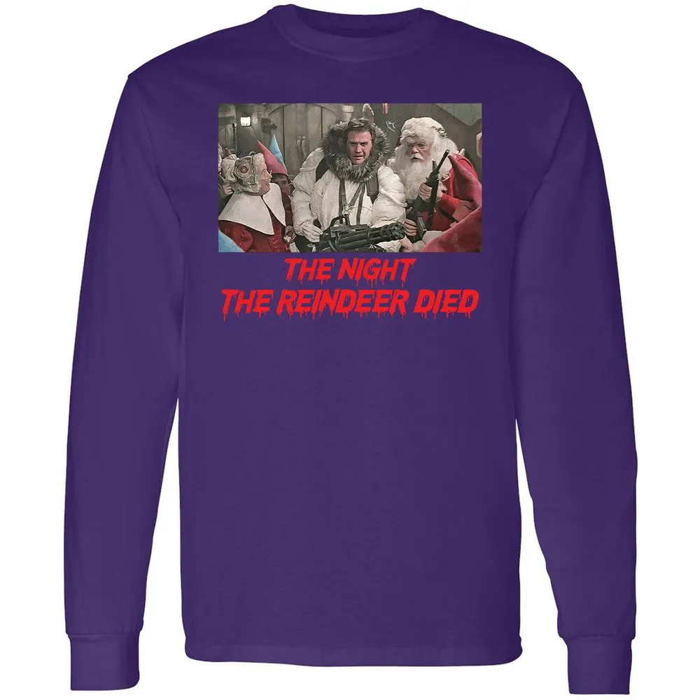 Long Sleeve T-Shirt - BPC7QUJS - Purple - 13
