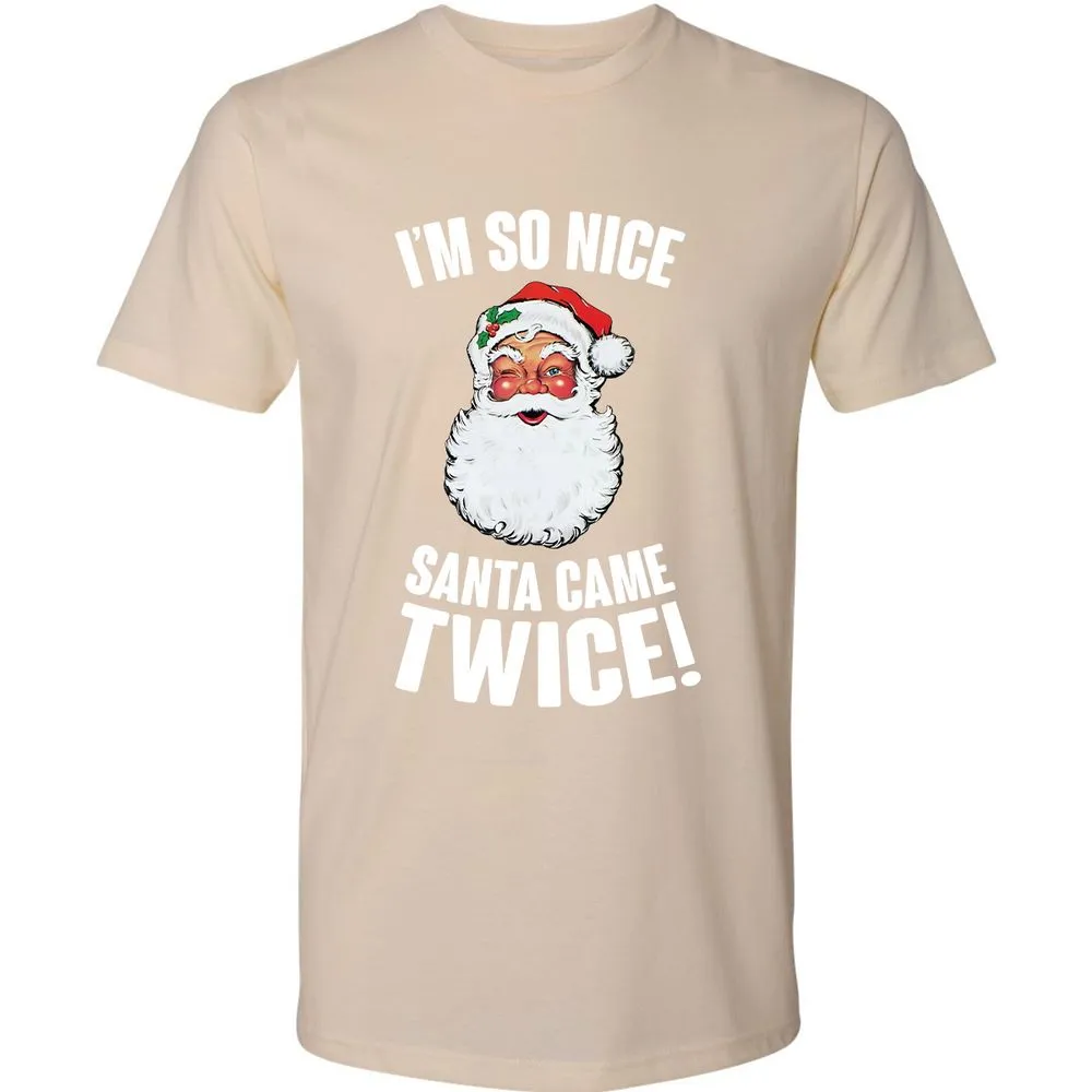 I'm So Nice Santa Came Twice! - Cream - 14