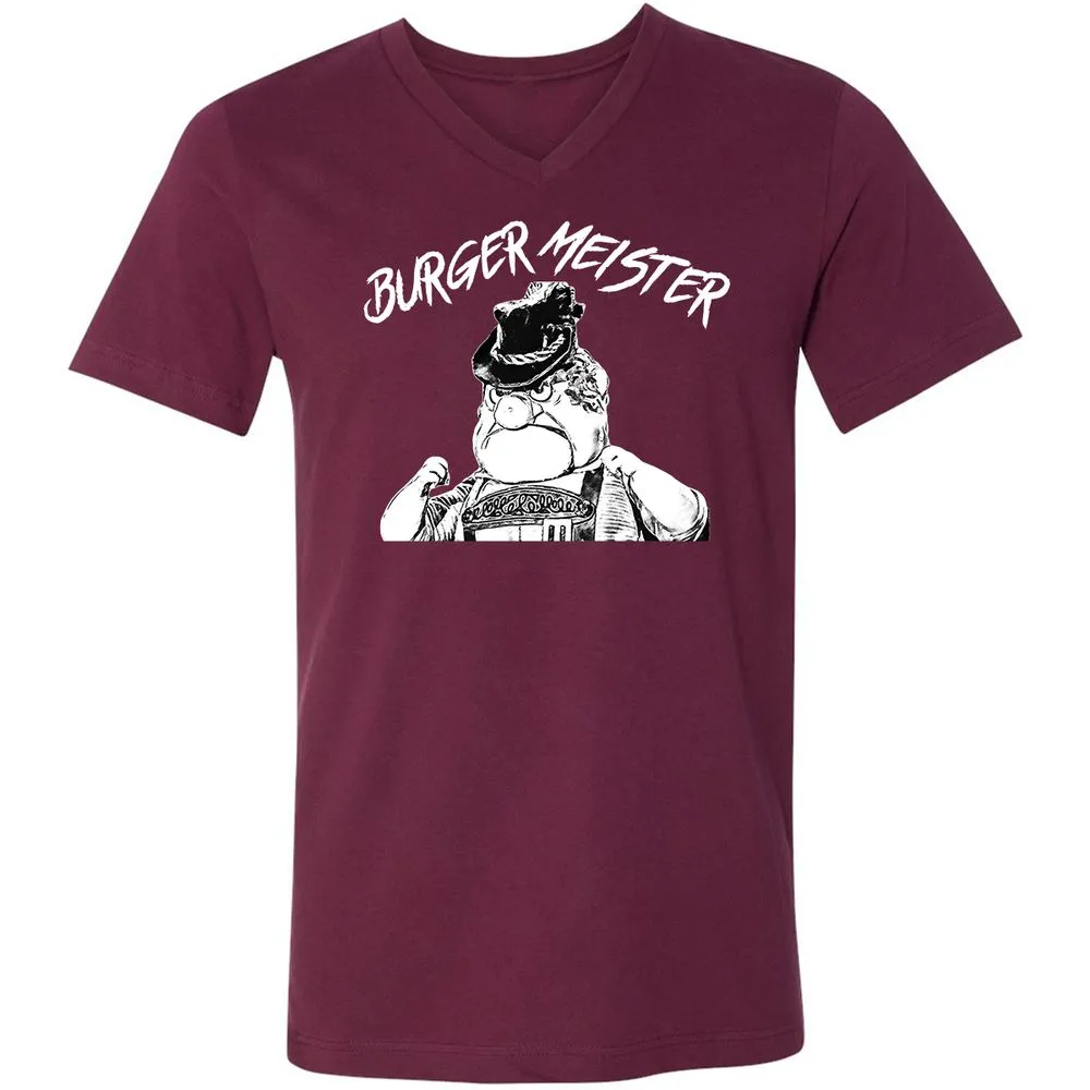 Unisex V-Neck T-Shirt - A1SYCWE1 - Maroon - 6