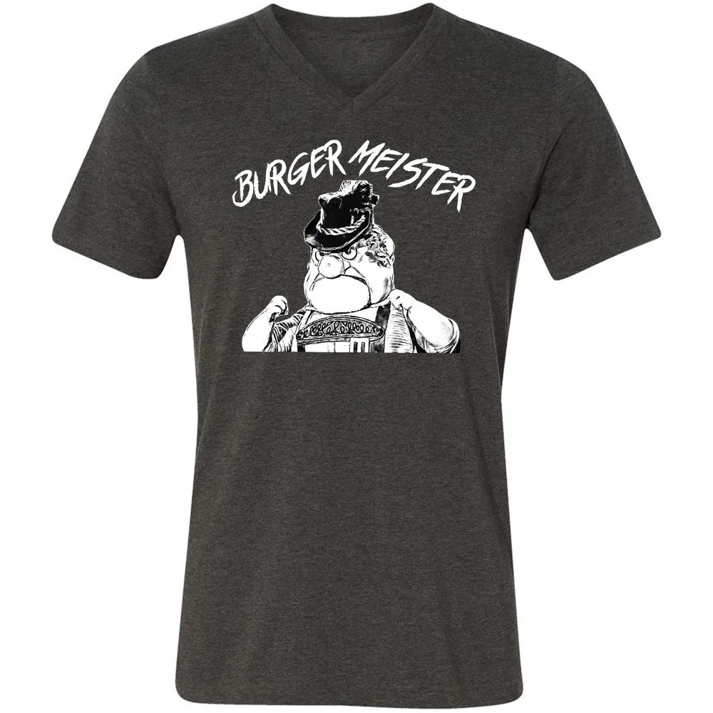 Unisex V-Neck T-Shirt - A1SYCWE1 - Dark Grey Heather - 8