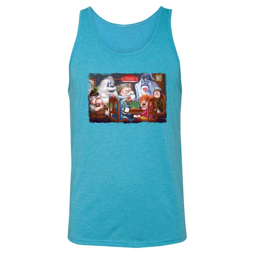 Unisex Jersey Tank - HHMSB7BV - Aqua Triblend - 3