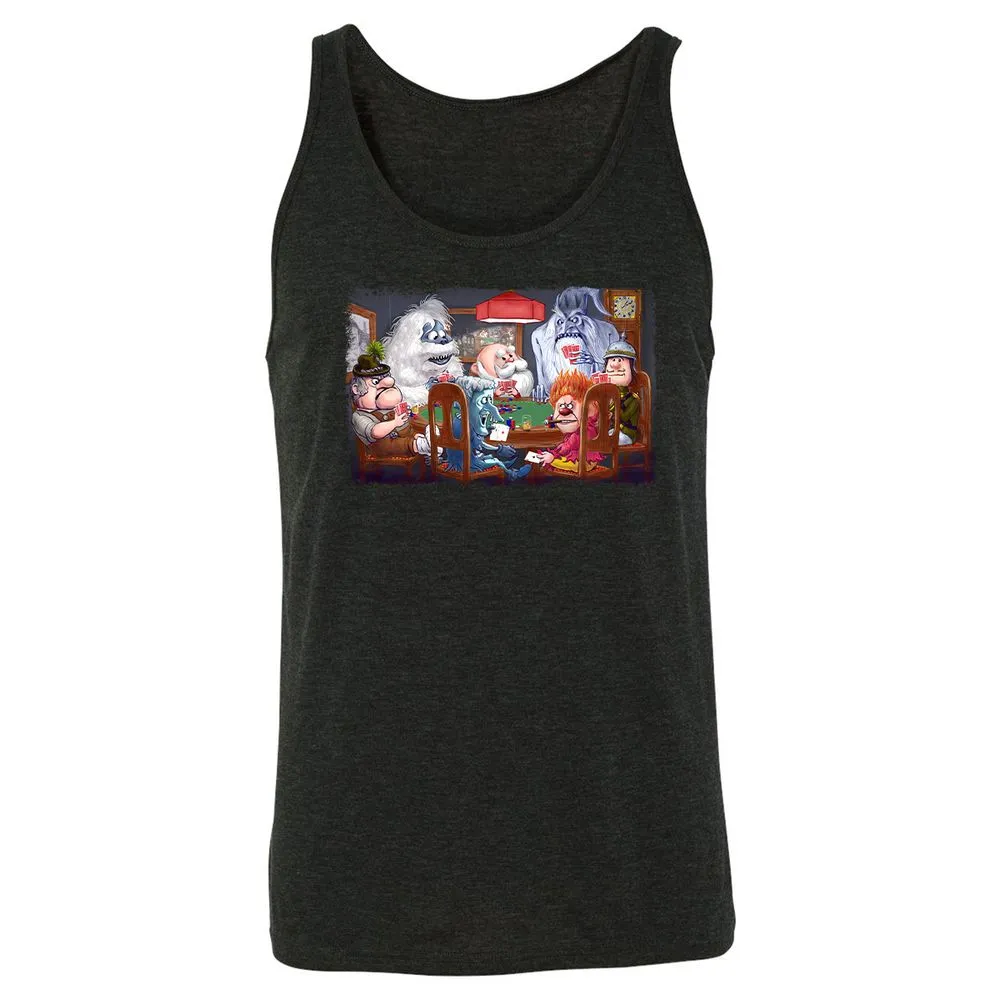 Unisex Jersey Tank - HHMSB7BV - Charcoal Black Triblend - 5