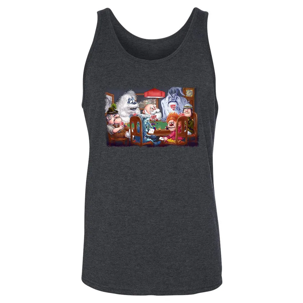 Unisex Jersey Tank - HHMSB7BV - Dark Grey Heather - 6