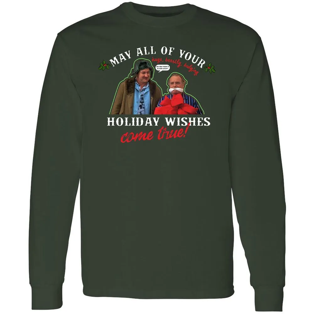 Long Sleeve T-Shirt - U97F91TB - Forest Green - 4