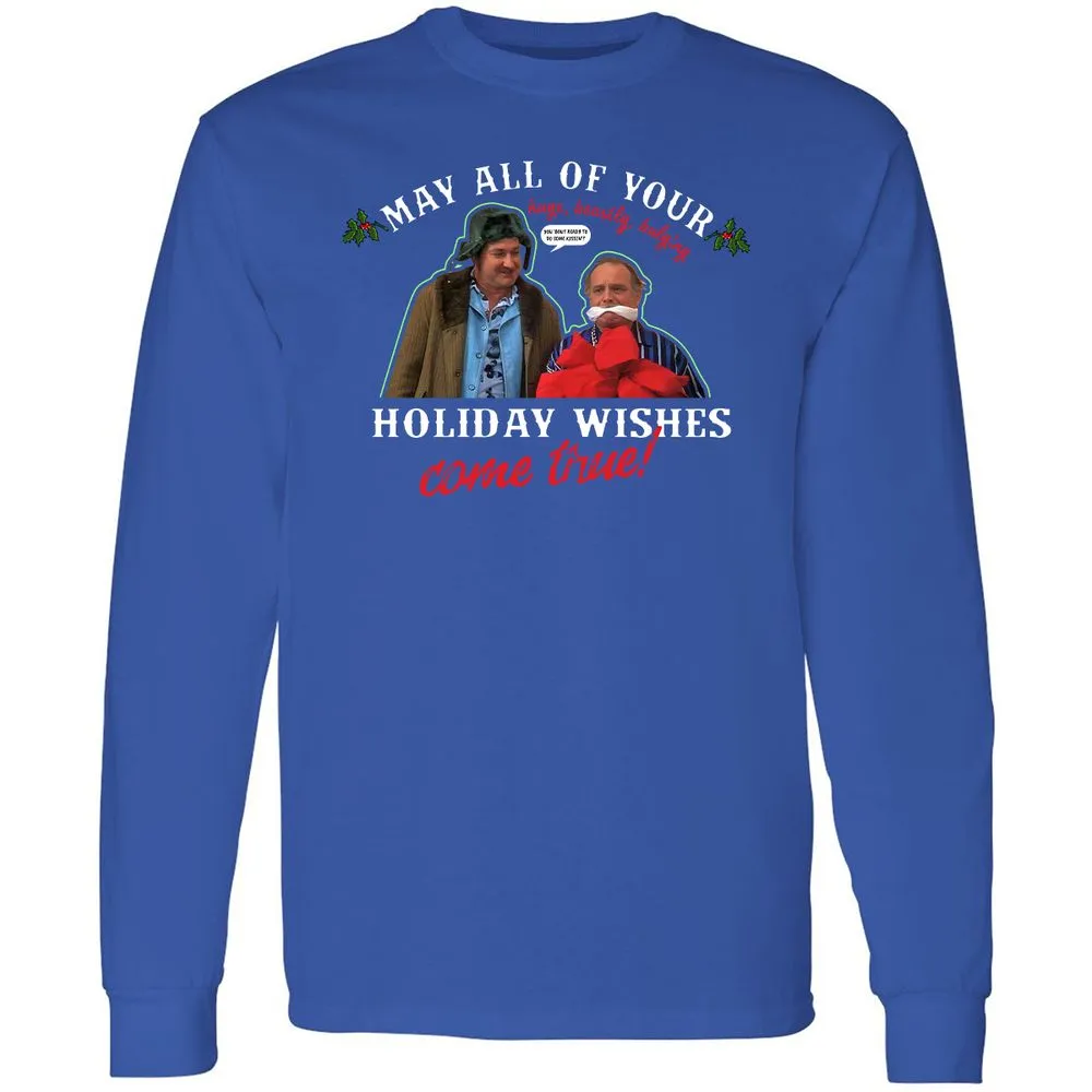 Long Sleeve T-Shirt - U97F91TB - Royal - 8