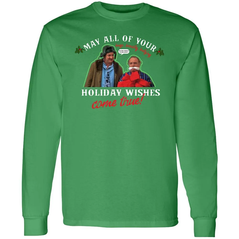 Long Sleeve T-Shirt - U97F91TB - Irish Green - 10