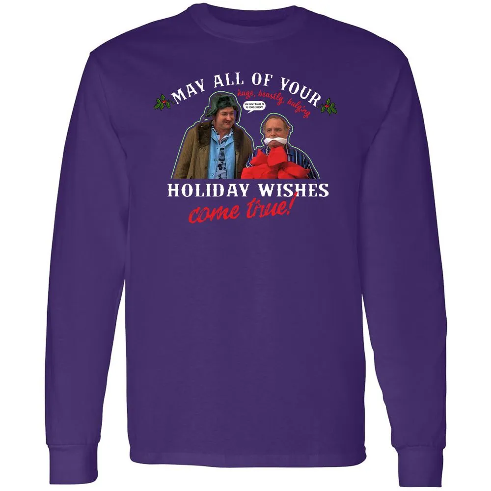 Long Sleeve T-Shirt - U97F91TB - Purple - 13