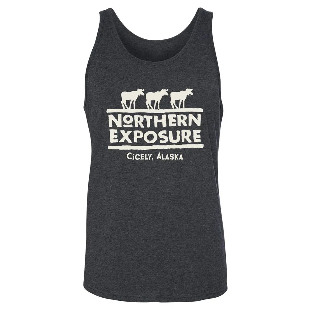 Unisex Jersey Tank - SHBZX7M5 - Dark Grey Heather - 6