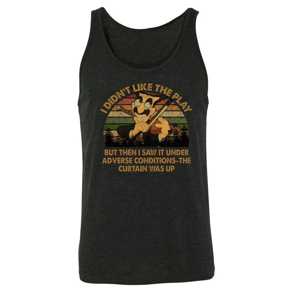 Unisex Jersey Tank - SMME86KA - Charcoal Black Triblend - 5