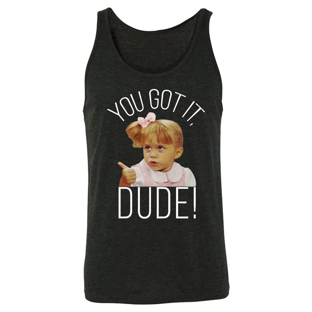 Unisex Jersey Tank - G5H2LRHF - Charcoal Black Triblend - 5