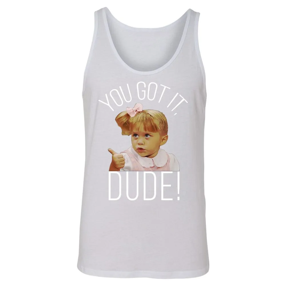 Unisex Jersey Tank - G5H2LRHF - White - 14