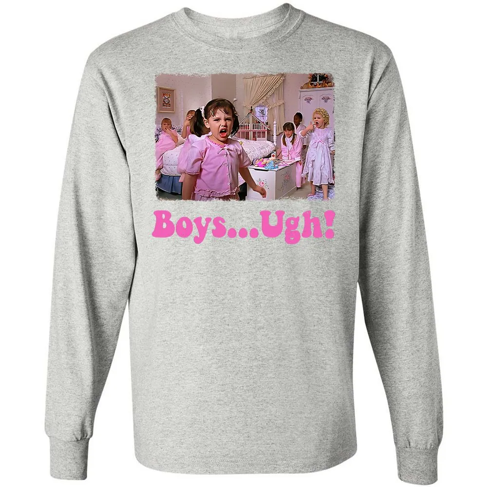 Long Sleeve T-Shirt - WVK4ZERS - Ash - 7