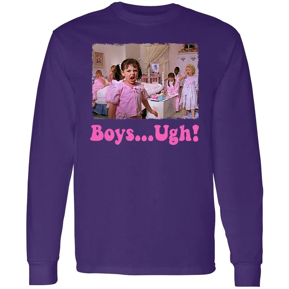 Long Sleeve T-Shirt - WVK4ZERS - Purple - 13
