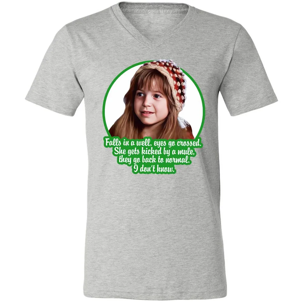 Unisex V-Neck T-Shirt - U6QWPP9X - Athletic Heather - 7