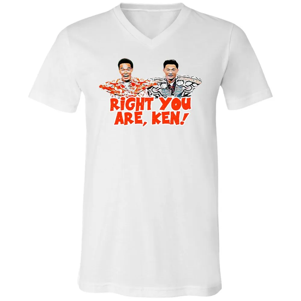 Unisex V-Neck T-Shirt - BMT948TH - White - 5