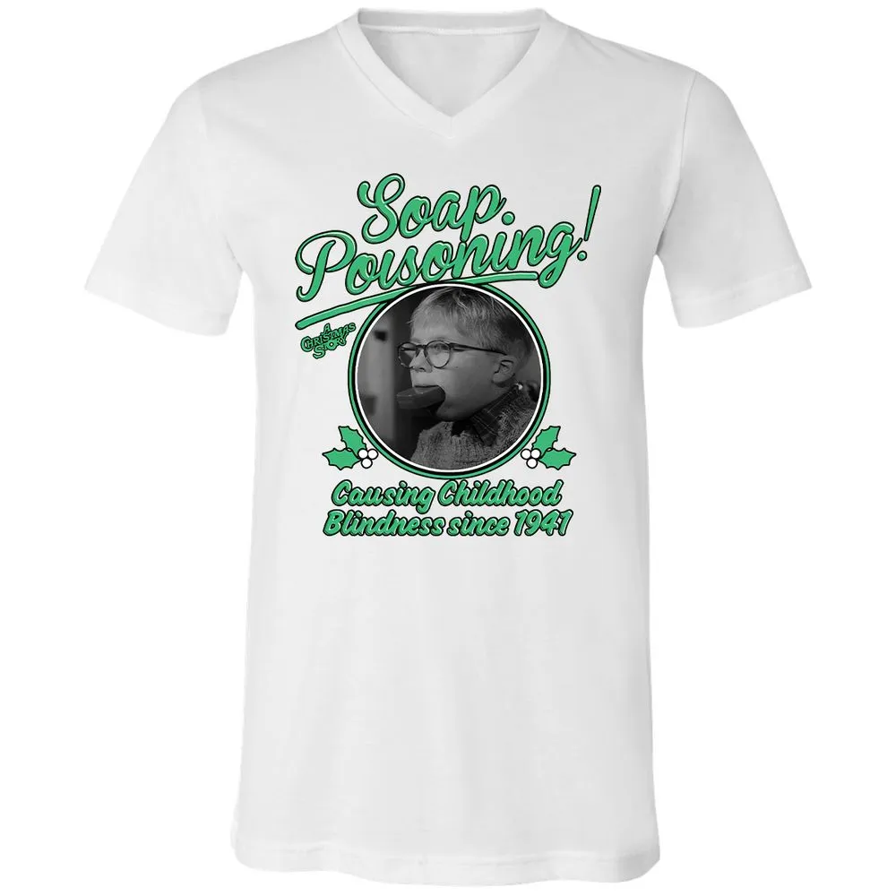 Unisex V-Neck T-Shirt - WUDW6L2W - White - 5