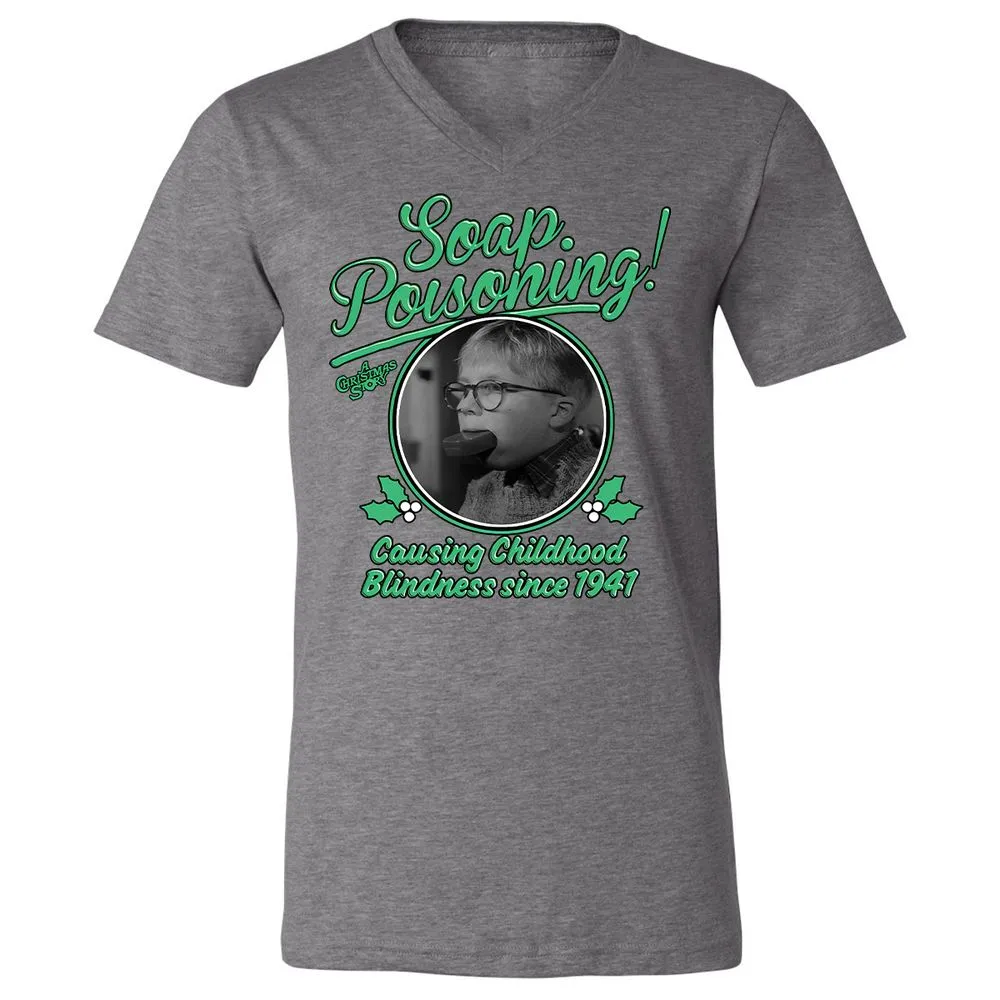 Unisex V-Neck T-Shirt - WUDW6L2W - Deep Heather - 13