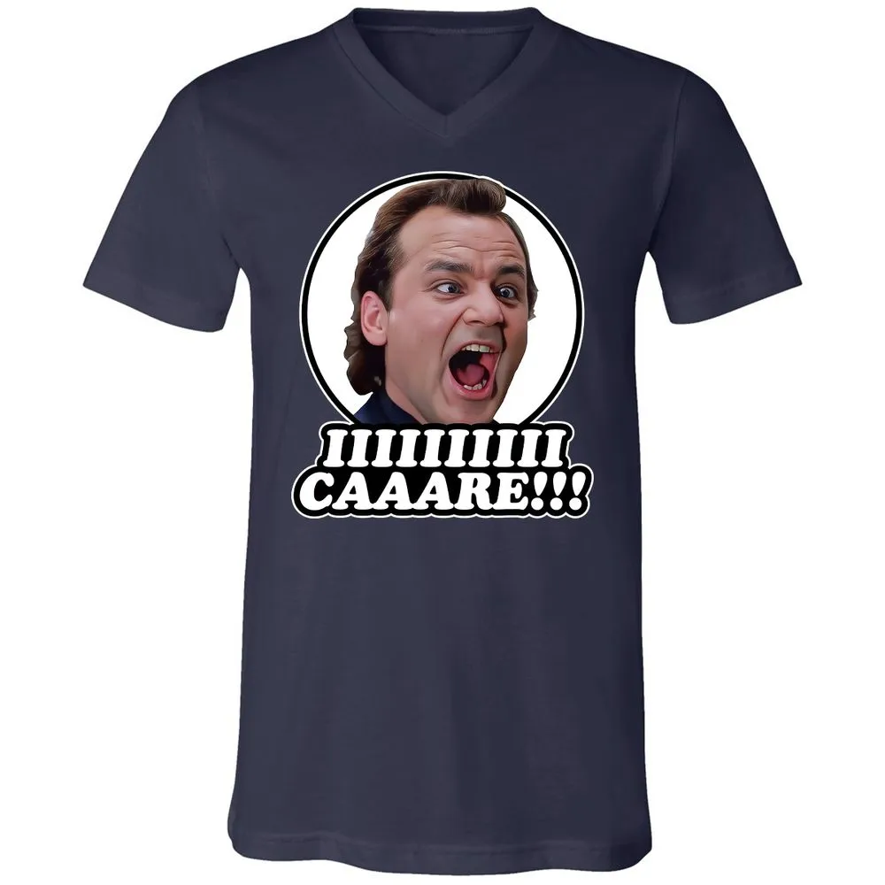 Unisex V-Neck T-Shirt - GSL1Q5MD - Navy - 2