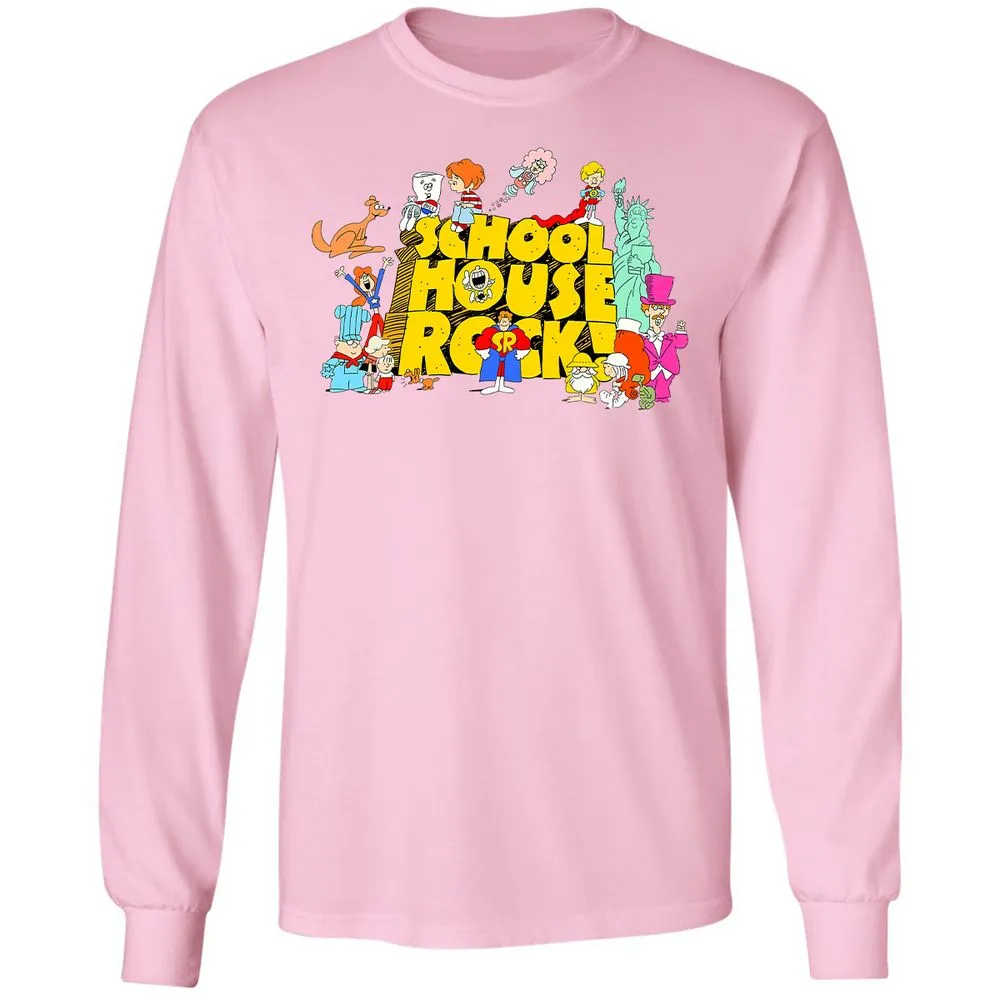 Long Sleeve T-Shirt - WR9LQ7H8 - Light Pink - 3