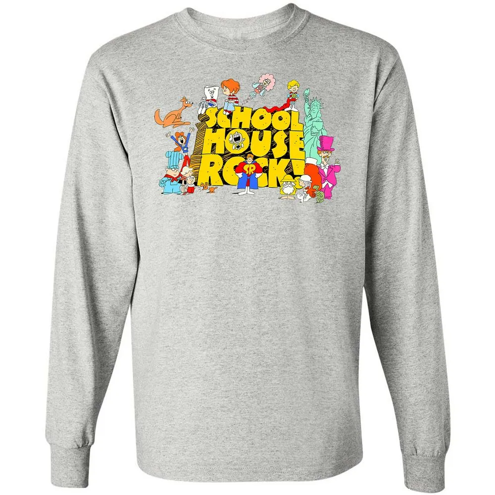Long Sleeve T-Shirt - WR9LQ7H8 - Ash - 5