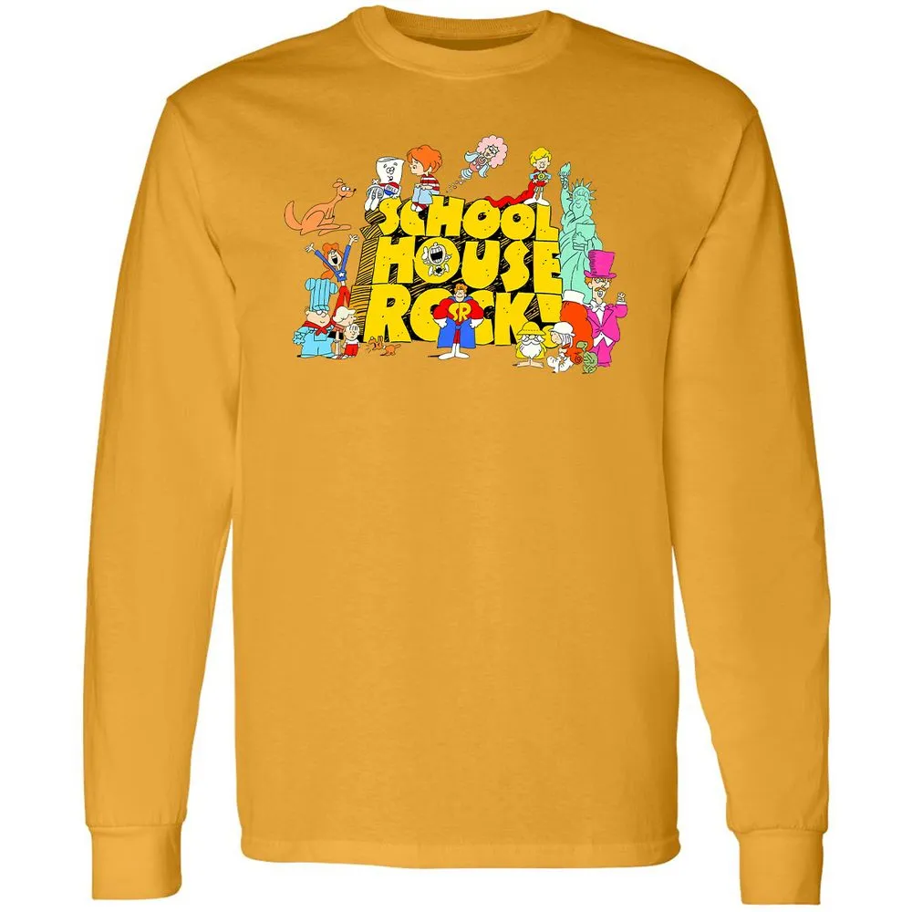 Long Sleeve T-Shirt - WR9LQ7H8 - Gold - 9