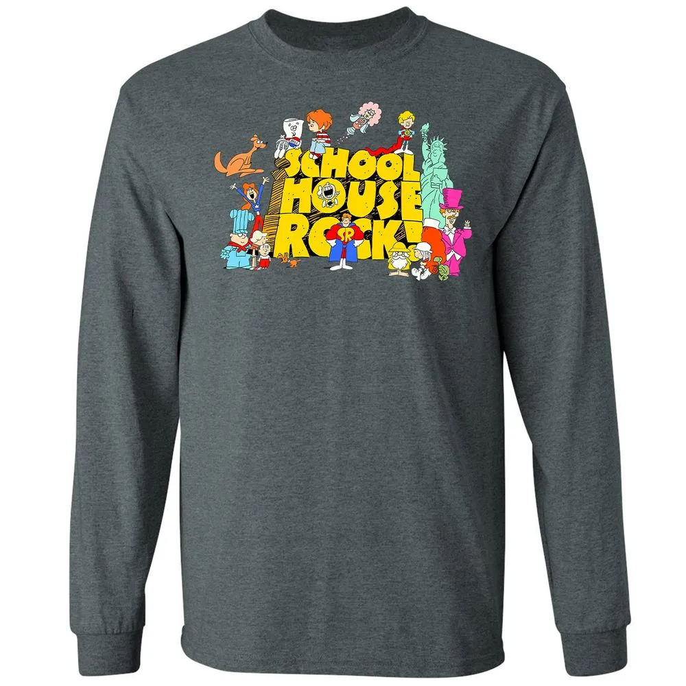 Long Sleeve T-Shirt - WR9LQ7H8 - Dark Heather - 15
