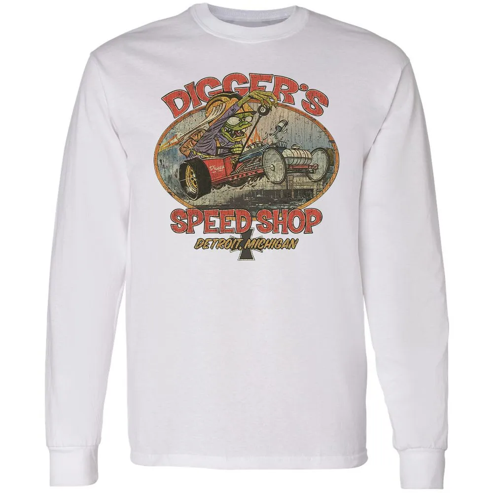 Digger's Speed Shop 1967 - White - 5