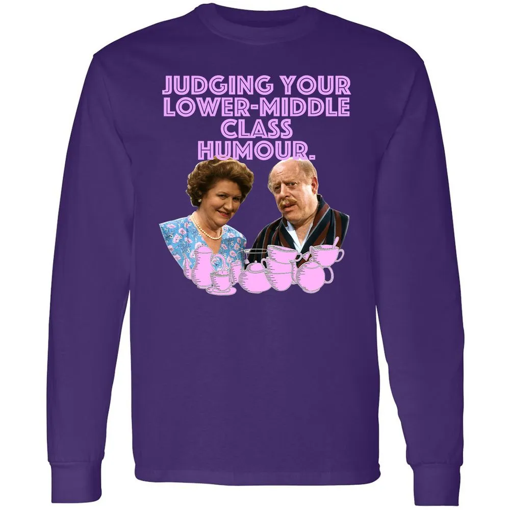 Long Sleeve T-Shirt - D1FR5VM3 - Purple - 13