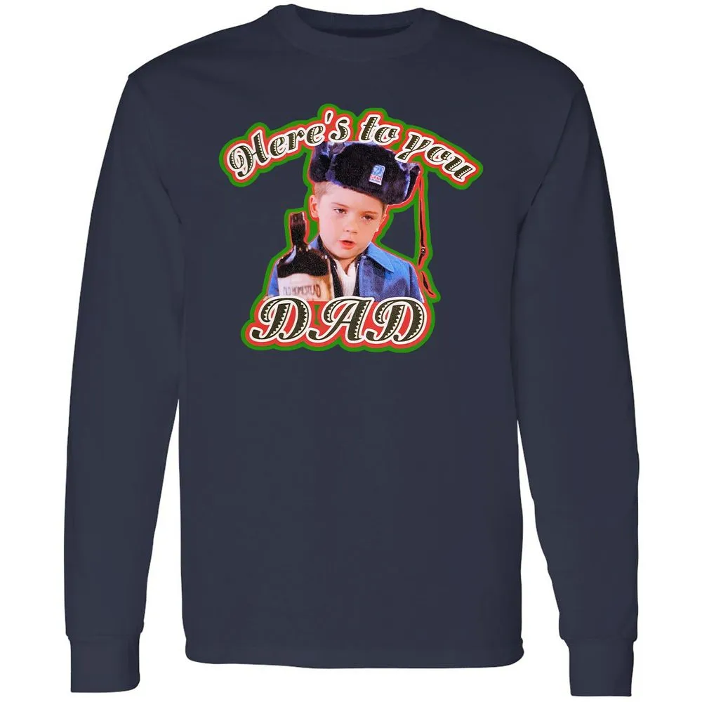 Long Sleeve T-Shirt - CFHL3GU3 - Navy - 2