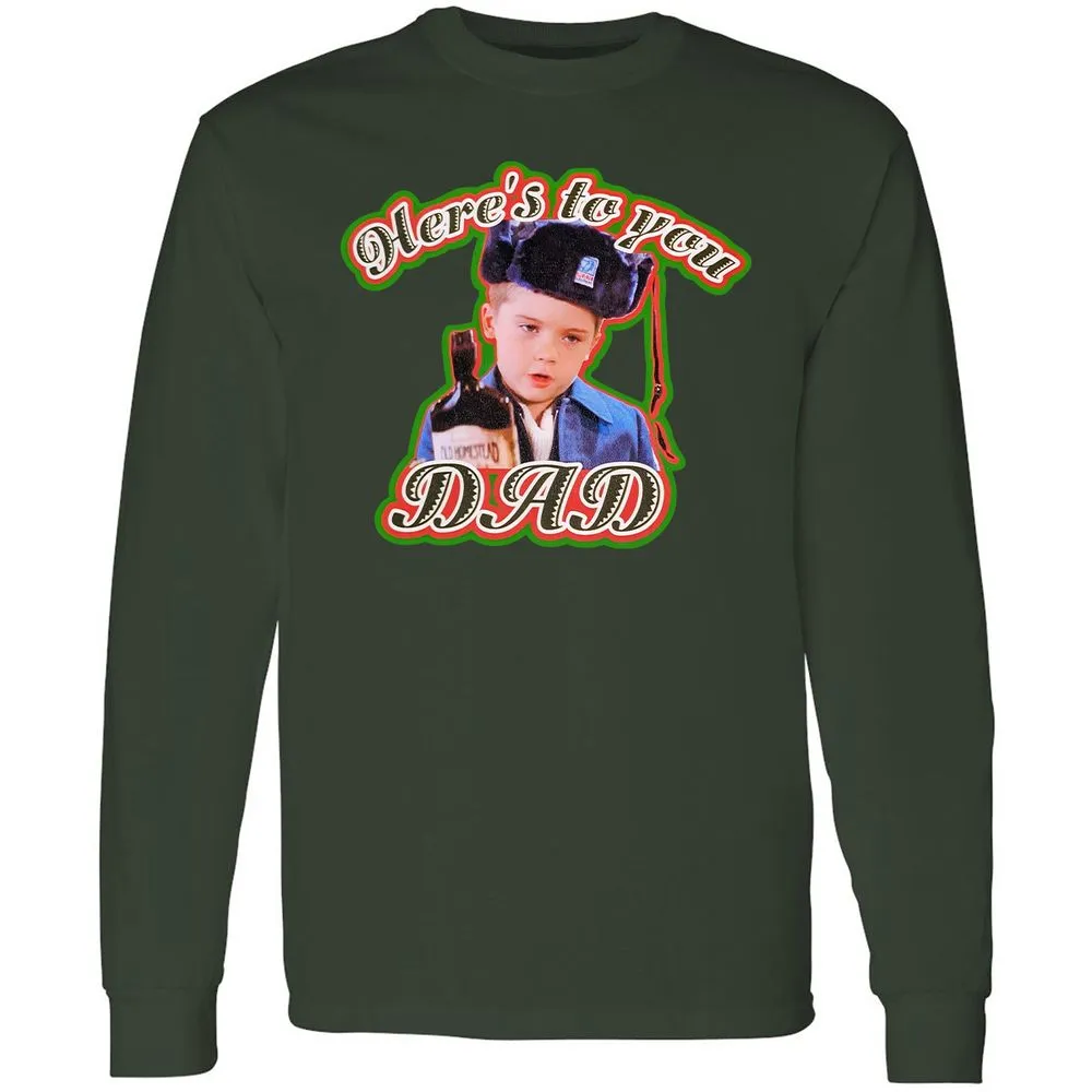 Long Sleeve T-Shirt - CFHL3GU3 - Forest Green - 4