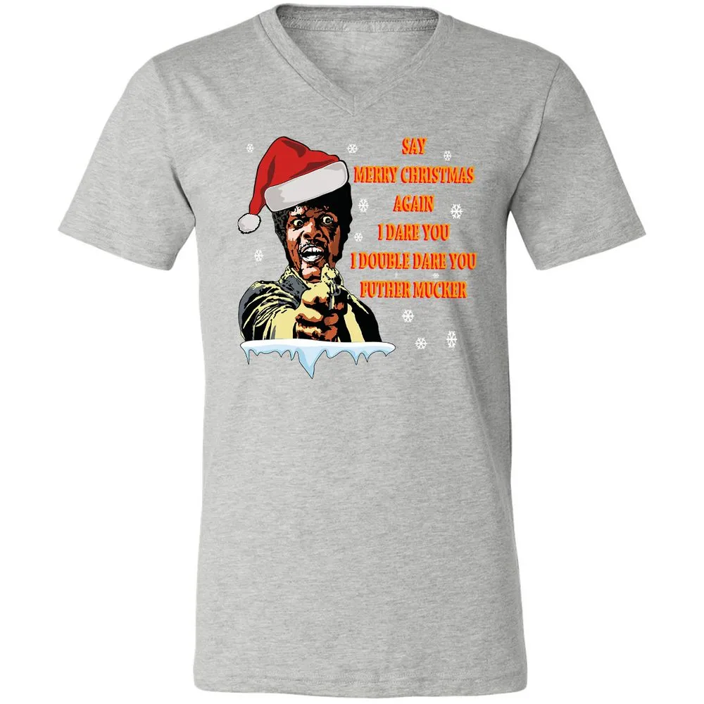 Unisex V-Neck T-Shirt - FHMH5ACD - Athletic Heather - 7