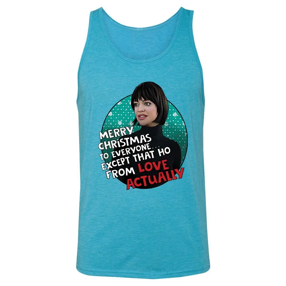 Unisex Jersey Tank - SZDEZFZT - Aqua Triblend - 3