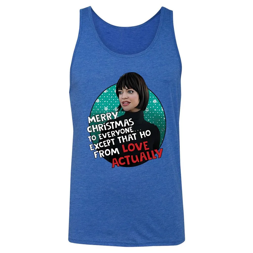 Unisex Jersey Tank - SZDEZFZT - True Royal Triblend - 12