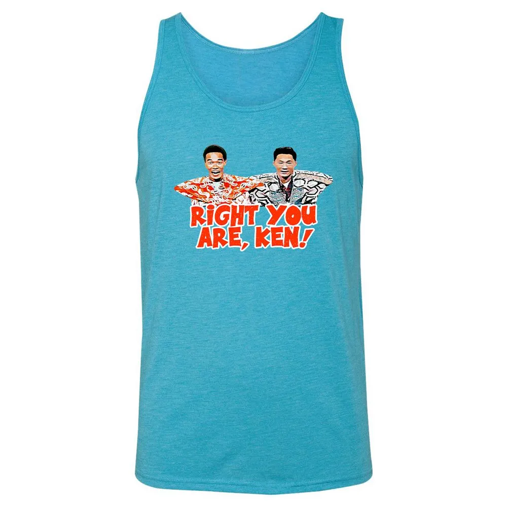 Unisex Jersey Tank - ZPW4PUWA - Aqua Triblend - 3