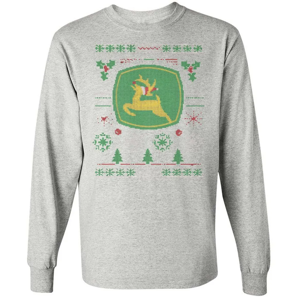 Long Sleeve T-Shirt - YFCPXATQ - Ash - 7