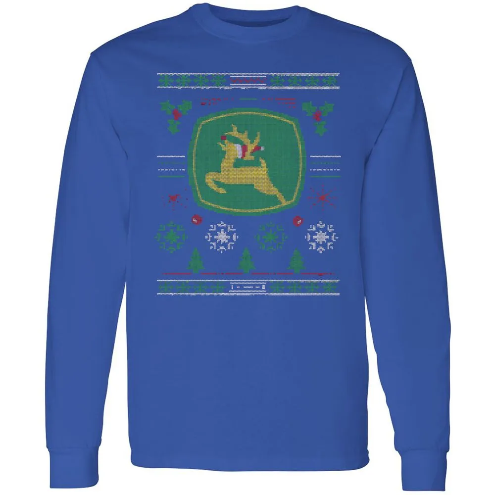 Long Sleeve T-Shirt - YFCPXATQ - Royal - 8