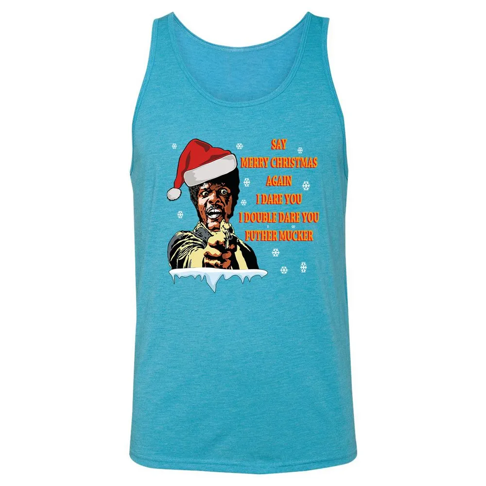 Unisex Jersey Tank - 3EJX7CX9 - Aqua Triblend - 3