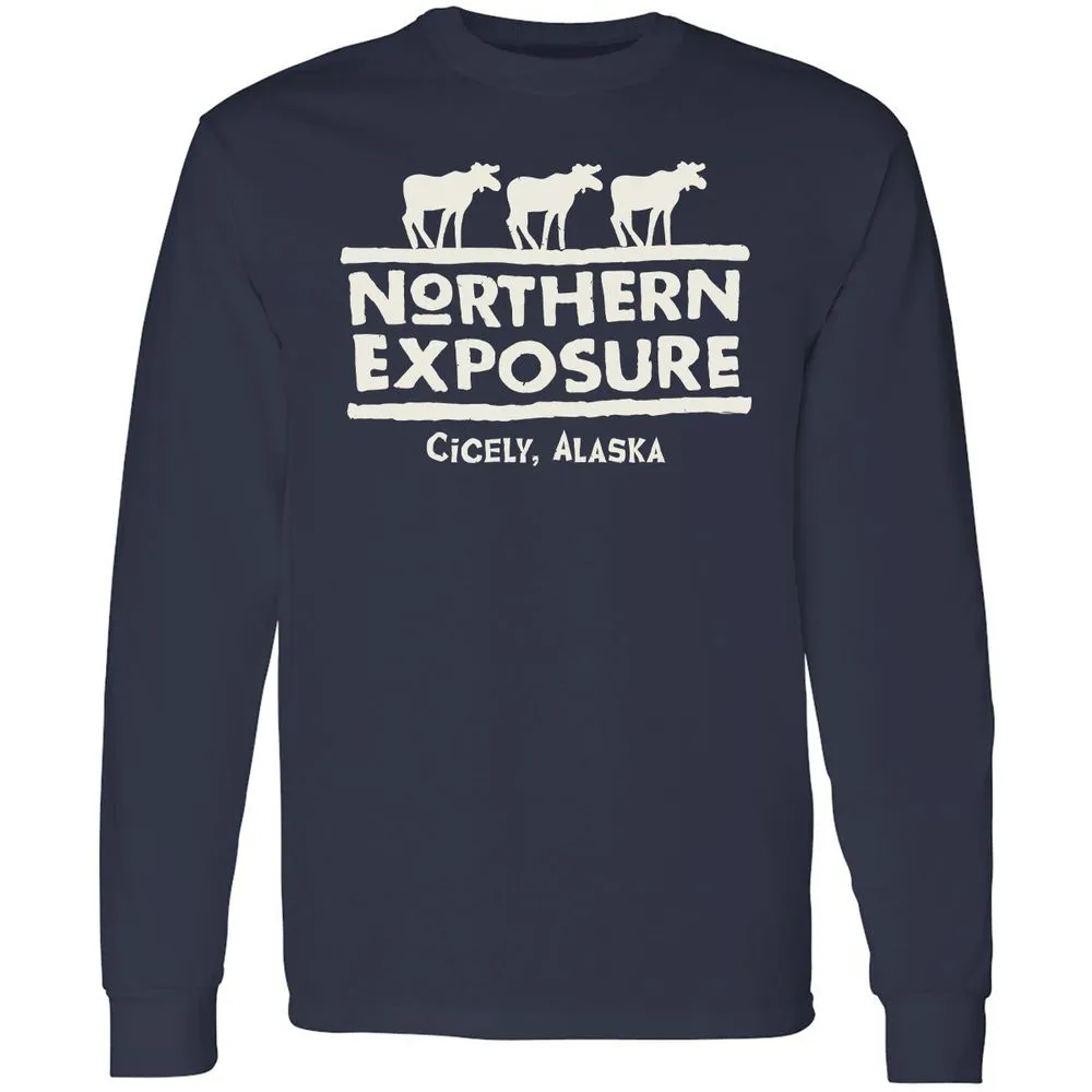 Long Sleeve T-Shirt - 5GCQRB23 - Navy - 2