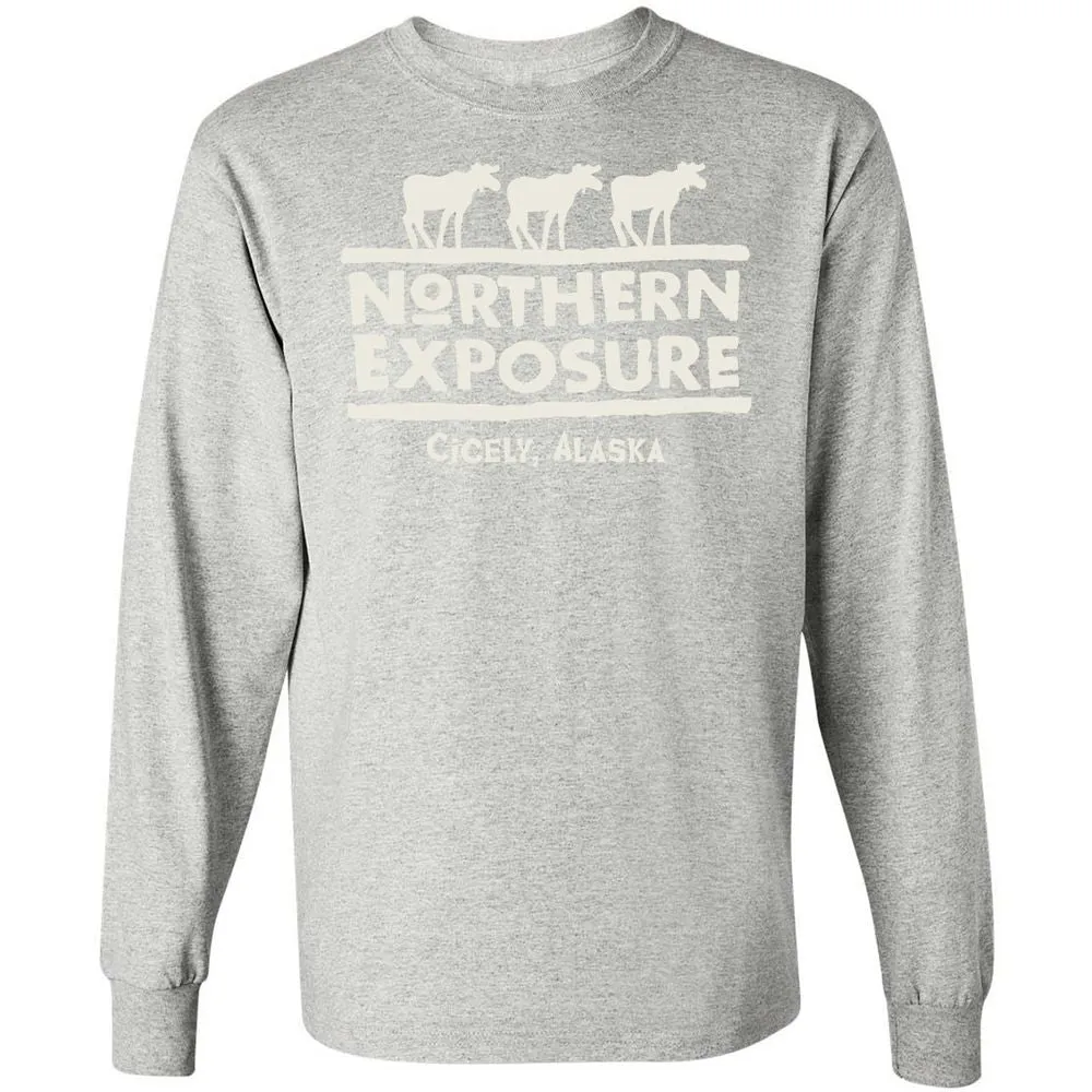 Long Sleeve T-Shirt - 5GCQRB23 - Ash - 7