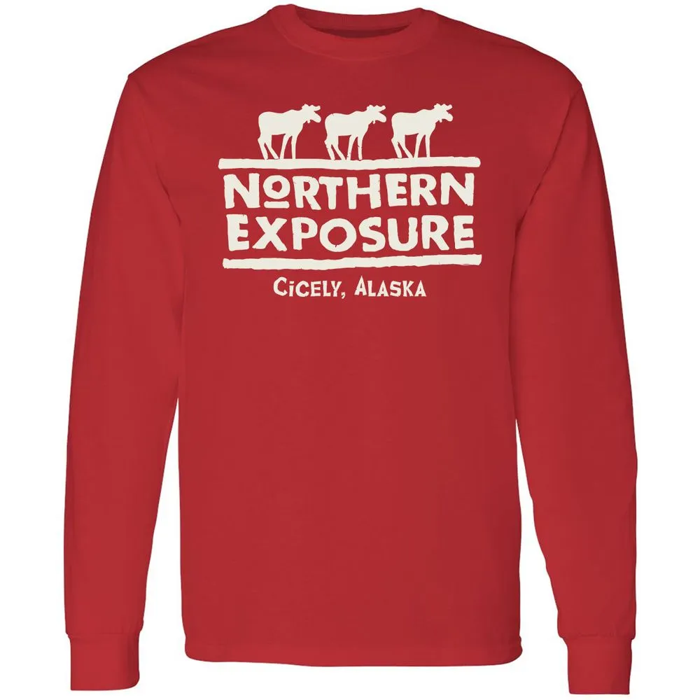 Long Sleeve T-Shirt - 5GCQRB23 - Red - 14