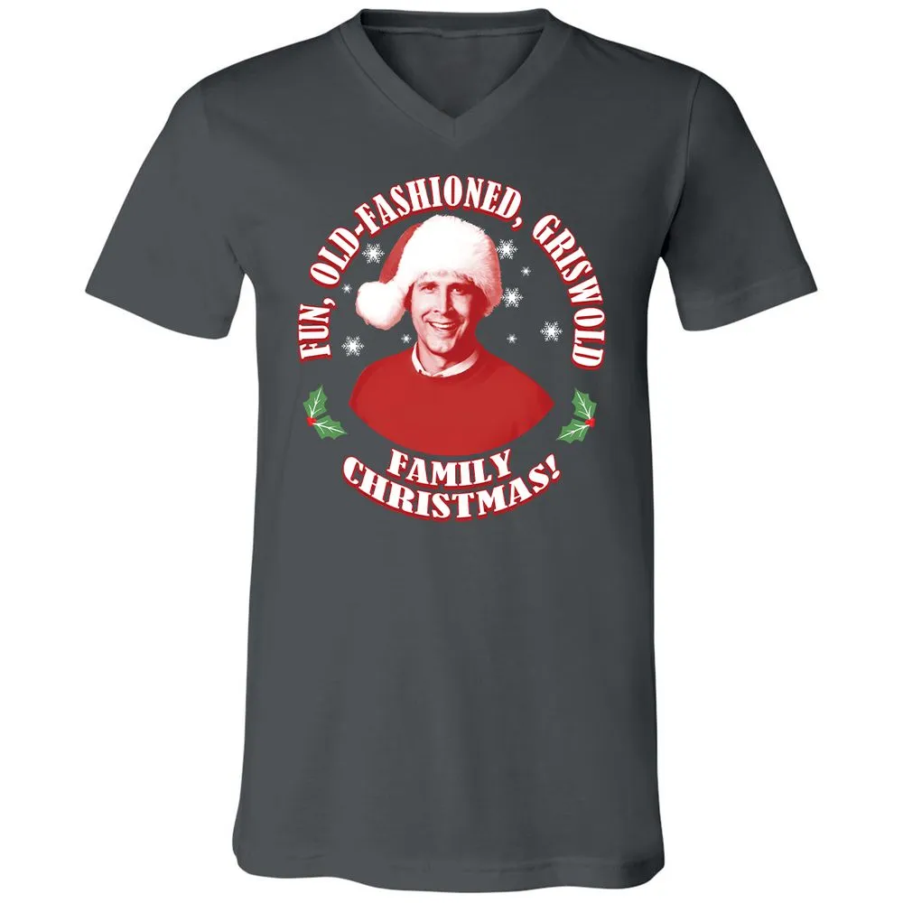 Unisex V-Neck T-Shirt - N6367TQD - Asphalt - 12