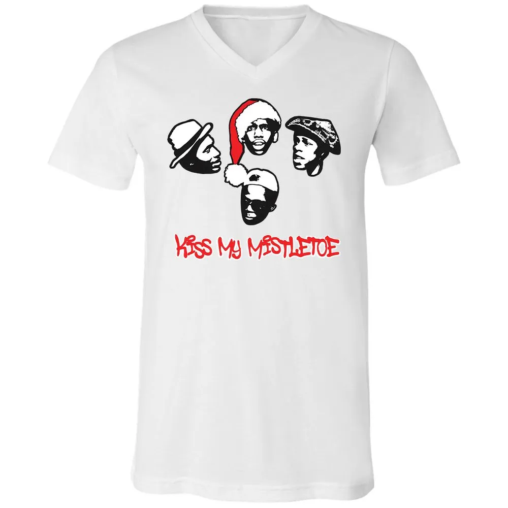 Kiss My Mistletoe Xmas Rap - White - 5