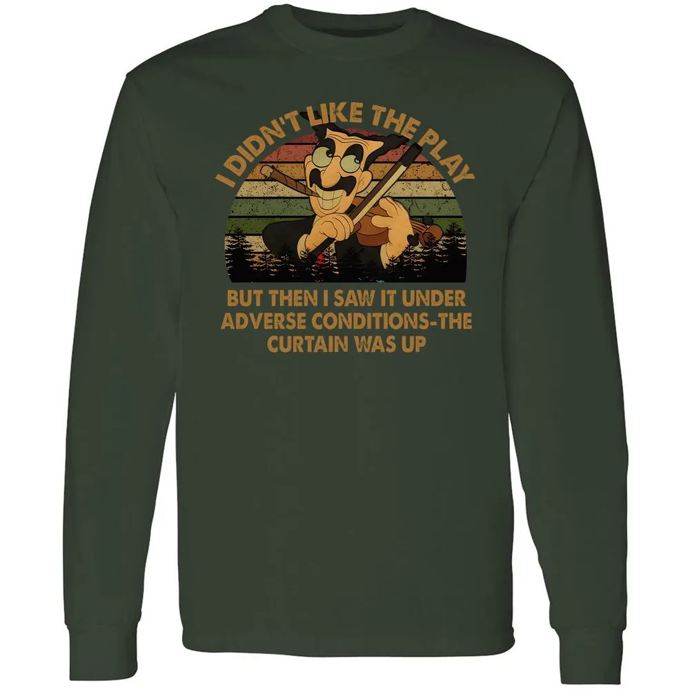 Long Sleeve T-Shirt - F935ZJ2Z - Forest Green - 4