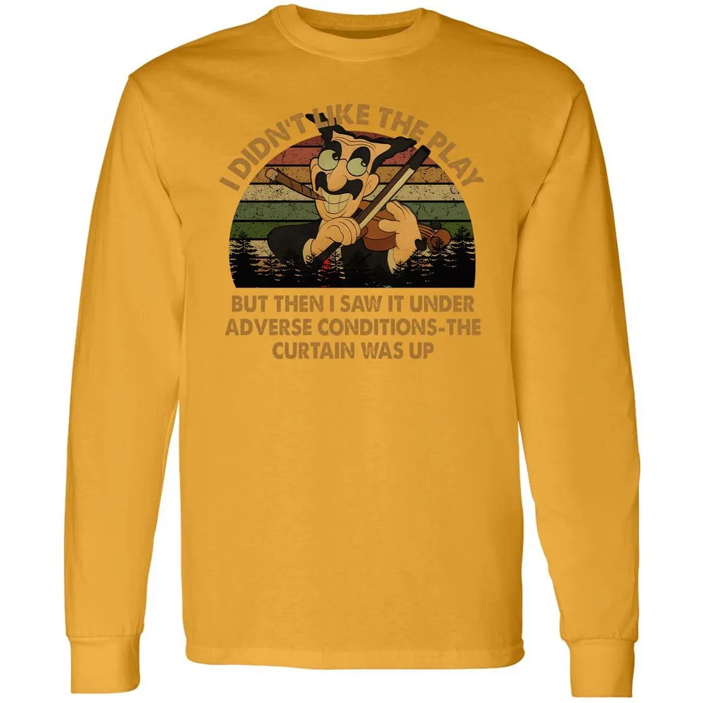 Long Sleeve T-Shirt - F935ZJ2Z - Gold - 9