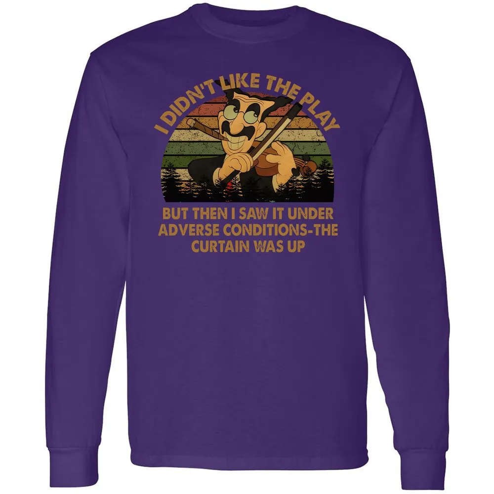 Long Sleeve T-Shirt - F935ZJ2Z - Purple - 13