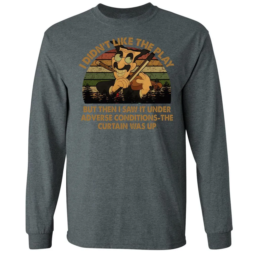 Long Sleeve T-Shirt - F935ZJ2Z - Dark Heather - 15
