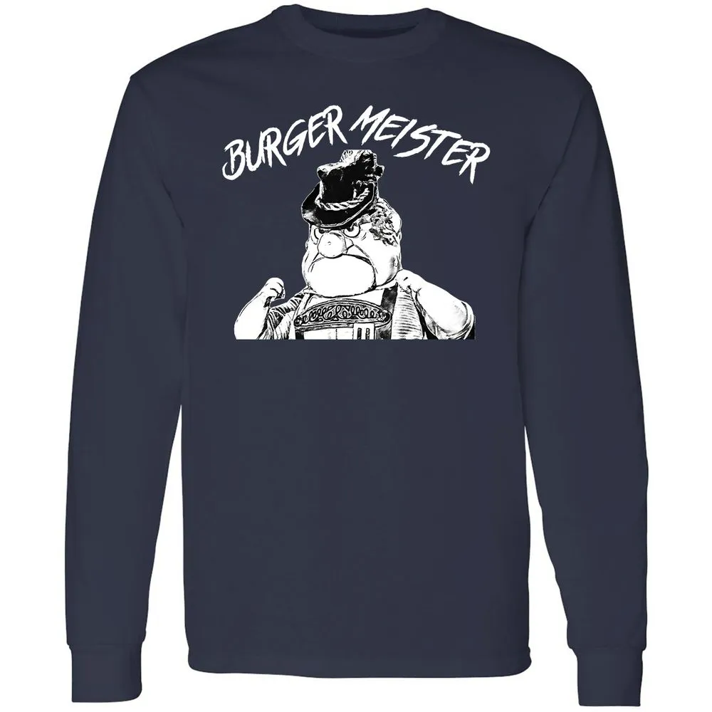 Long Sleeve T-Shirt - 3RG8KCS2 - Navy - 2